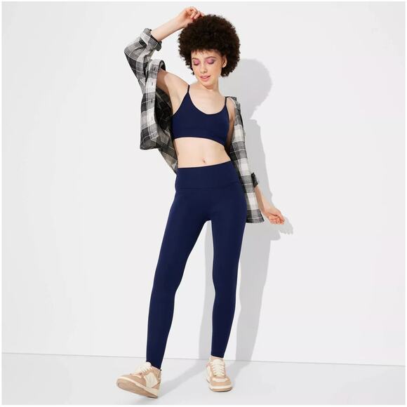 Wild Fable High Waisted Leggings Navy ButterBliss XL New with tags Soft - Picture 1 of 1